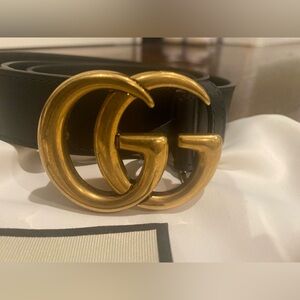 GUCCI GG Marmont Thin Belt